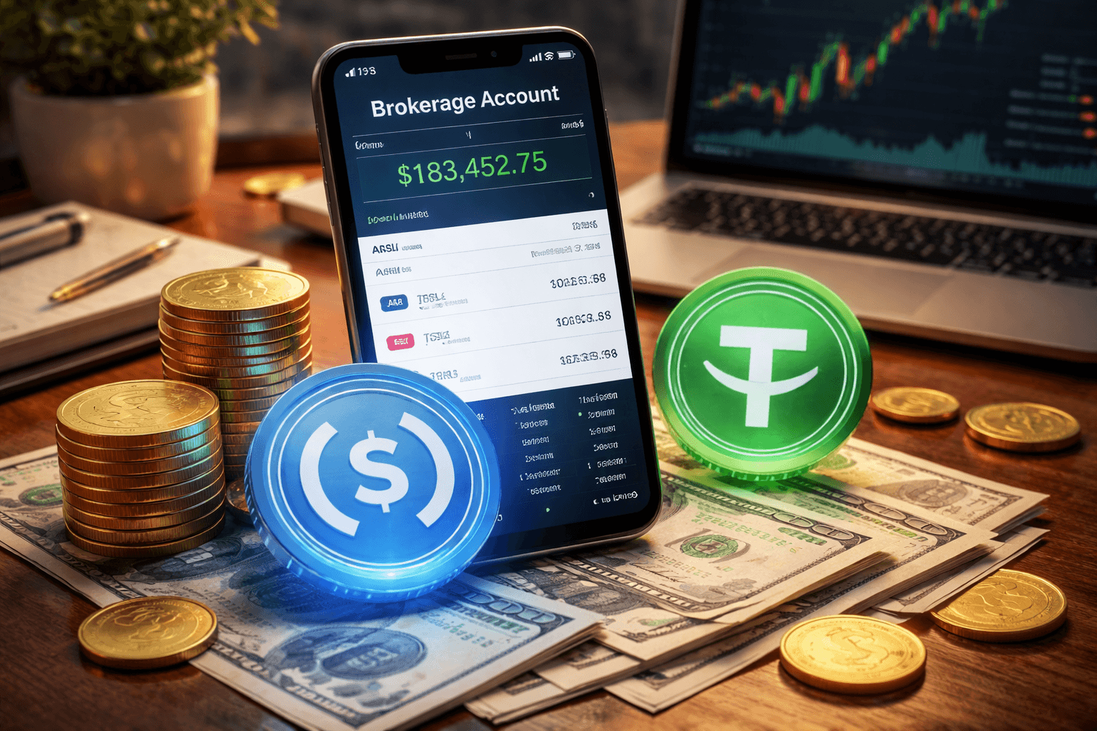 Interactive Brokers Enables Stablecoin Funding for Brokerage Accounts